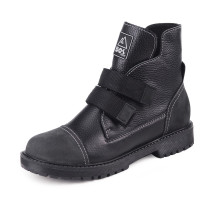 Ботинки на байке черные мальчик 205-123