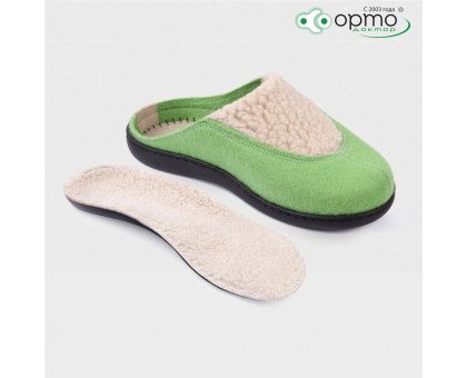 Обувь ортопедическая малосложная LM Orthopedic, туфли домашние, зеленый
