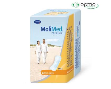 MOLIMED Premium micro - Урологические прокладки: впитываемость 260 мл, 14 шт.