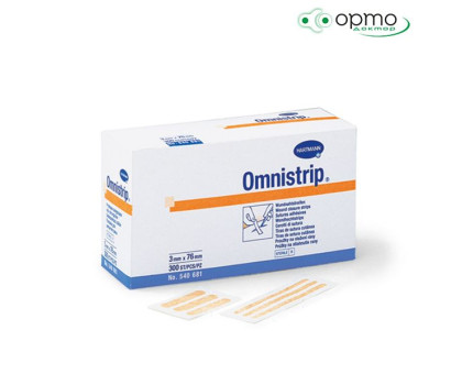 OMNISTRIP - Гипоалл.  полоски на опер.  швы (стер. по 5 шт)  3 х 76 мм